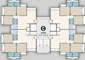 Project Image of 2 BHK Flat for Resale in Basil Skyline Tragad, Ahmedabad - Image 97768