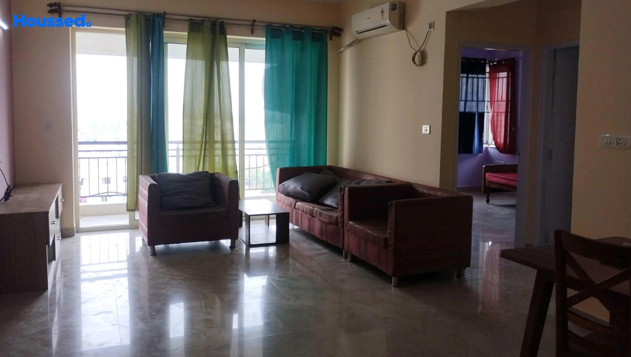 Project Image of 3 BHK Semi-Furnished Flat for Rent in Salarpuria Silveroak Estate, Rajarhat - Image 109850