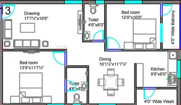 Project Image of 2 BHK Flat for Resale in Vasu Sri Pride Dundigal, Hyderabad - Image 98484