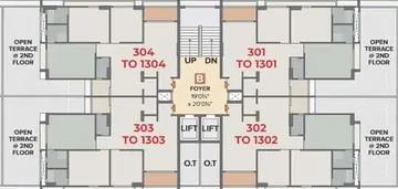 Project Image of 3 BHK Flat for Resale in Origin Park Sargasan, Gandhinagar - Image 99659