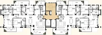 Project Image of 4 BHK Flat for Rent in Conscient Heritage Max Dwarka Expressway, Gurgaon - Image 100612