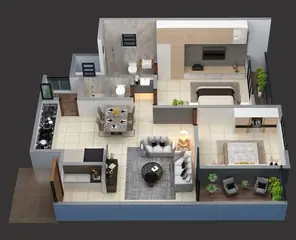 Project Image of 2 BHK Flat for Resale in Shevi Utopia Gold Moshi, Pune - Image 100387
