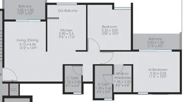 Project Image of 2 BHK Flat for Resale in NB Tower Moshi, Pune - Image 100489