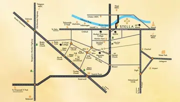 Project Image of 2 BHK Flat for Resale in DMK Stella Moshi, Pune - Image 100528