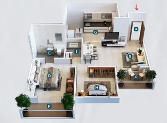 Project Image of 2 BHK Flat for Resale in Shakuntal Forestia Moshi, Pune - Image 100538