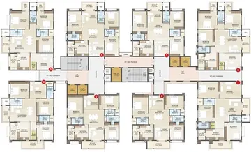 Project Image of 3 BHK Flat for Resale in Vaisakhi Skypark Yendada, Visakhapatnam - Image 101542