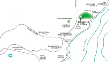 Project Image of 2 BHK Flat for Resale in Indiabulls Sierra Madhurawada, Visakhapatnam - Image 101577