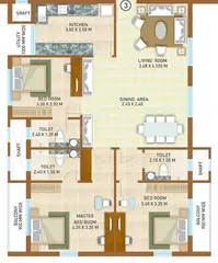 Project Image of 3 BHK Flat for Resale in Indiabulls Sierra Madhurawada, Visakhapatnam - Image 101581