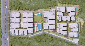 Project Image of 2 BHK Flat for Resale in Hallmark Silvanus Manikonda, Hyderabad - Image 101654