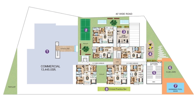 Project Image of 3 BHK Flat for Resale in Hallmark Primera The Hub, Manikonda - Image 101668