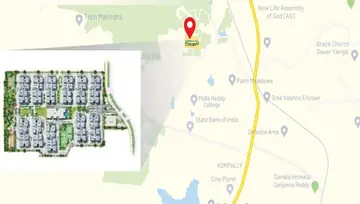 Project Image of 2 BHK Flat for Resale in Aparna Kanopy Marigold Kompally, Hyderabad - Image 101680