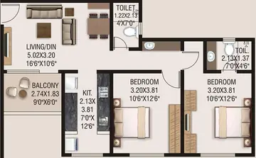 Project Image of 2 BHK Builder Floor for Resale in Blueroof Sylva Sus, Pune - Image 101816