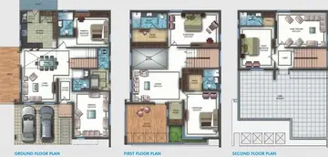 Project Image of 4 BHK House/Villa for Resale in Rajapushpa Cannon Dale Kokapet, Hyderabad - Image 102169