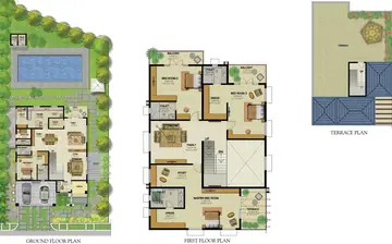 Project Image of 4 BHK House/Villa for Resale in Prestige Royal Woods Kismatpur, Hyderabad - Image 102218