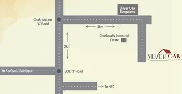 Project Image of 3 BHK House/Villa for Resale in Modi Silver Oak Villas Cherlapally, Hyderabad - Image 102622