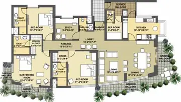 Project Image of 3 BHK Flat for Resale in Pioneer Presidia Sector 62, Gurgaon - Image 102994