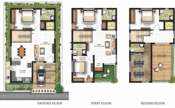Project Image of 4 BHK House/Villa for Resale in Makuta Greenwoods Villas Gundlapochampalli, Hyderabad - Image 103078