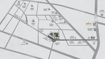 Project Image of Commercial Office Space for Rent in Commercial Shaligram Prime South Bopal, Ahmedabad - Image 103865