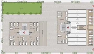 Project Image of 3 BHK Flat for Rent in S Cube Aadhvan Rise Ghuma, Ahmedabad - Image 104379
