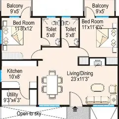 Project Image of 2 BHK Flat for Resale in Modi Greenwood Residency Secunderabad, Hyderabad - Image 105798