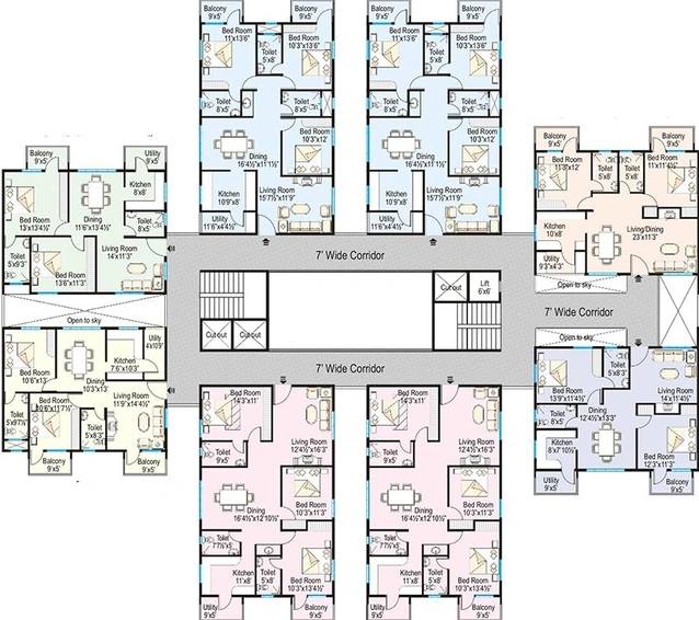Project Image of 3 BHK Flat for Resale in Modi Greenwood Residency, Secunderabad - Image 105803
