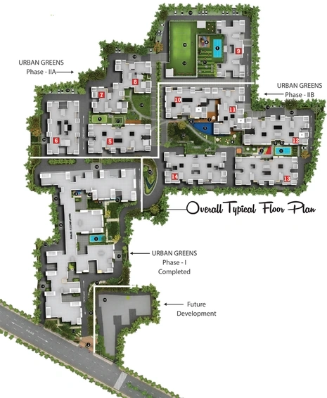 Project Image of 4 BHK Flat for Resale in Loharuka Urban Greens Phase 2, Rajarhat - Image 107398
