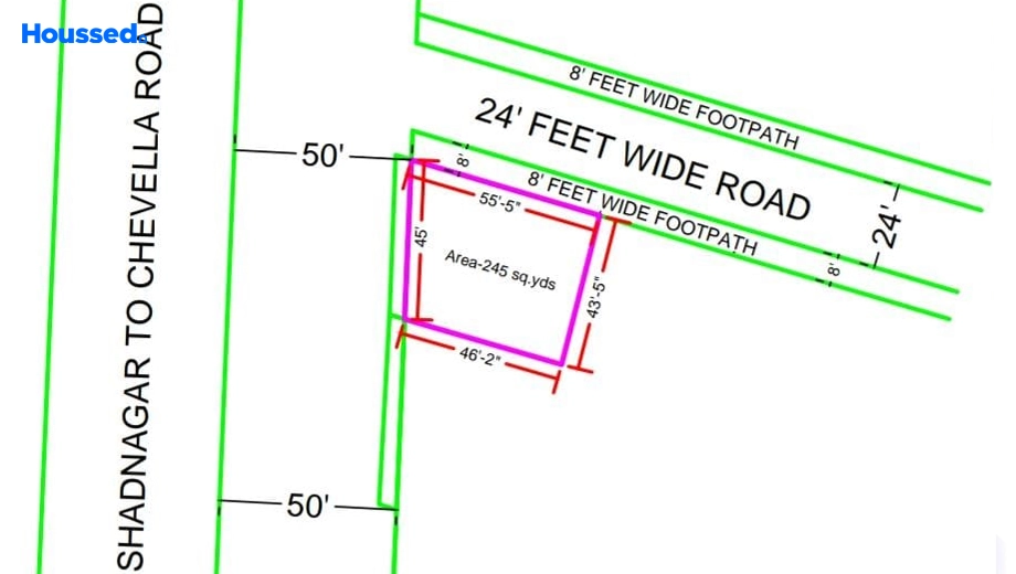 Project Image of Commercial Land for Resale in Chevella - Image 107701