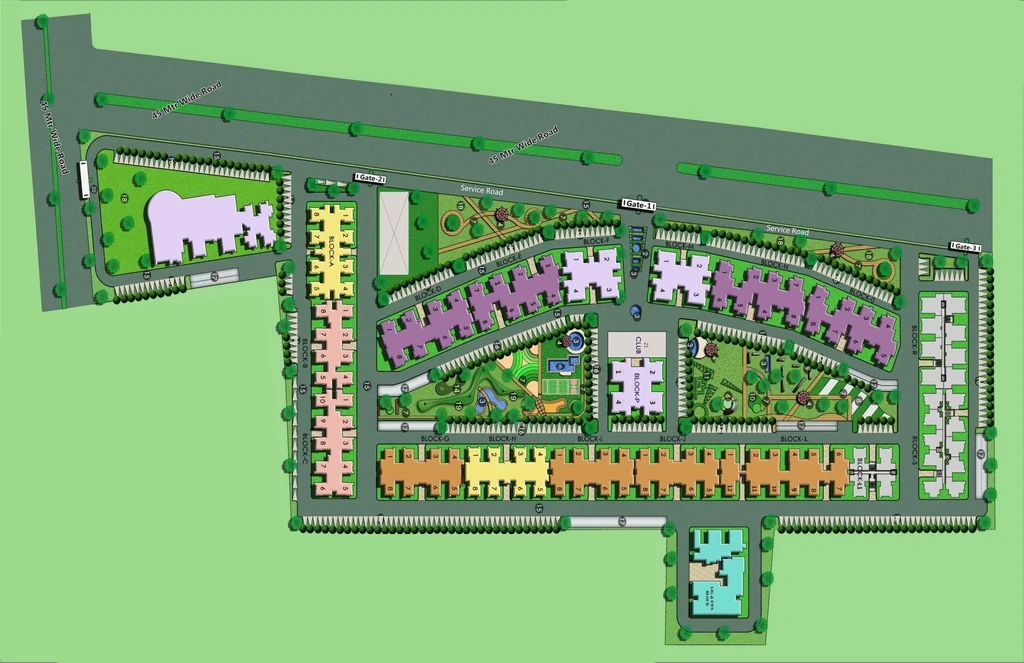 Project Image of 4 BHK Semi-Furnished Flat for Rent in Proview Officer City 1, Raj Nagar Extension - Image 108020