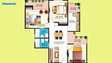 Project Image of 2 BHK Flat for Rent in Proview Officer City 1 Raj Nagar Extension, Ghaziabad - Image 108014