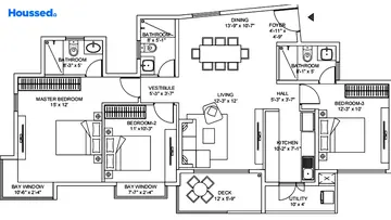 Amenities of 3 BHK Flat for Rent in Kannuru, Bangalore - Image 109277