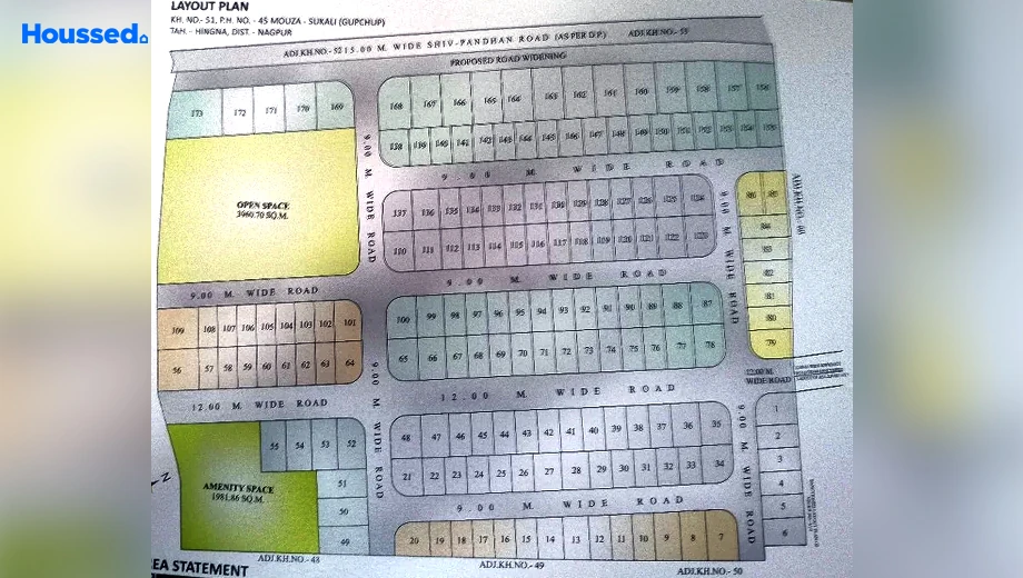 Project Image of Housing Plot/Residential Land for Resale in Hingna Road - Image 109486