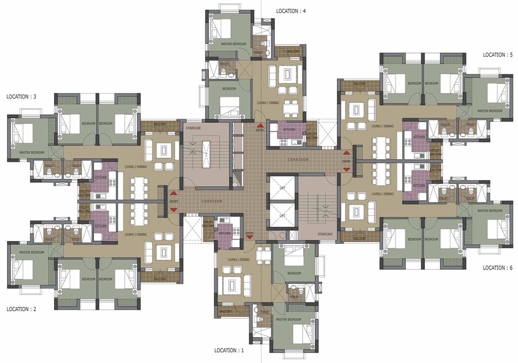 Project Image of 2 BHK Flat for Resale in Unitech Uniworld City, New Town - Image 111133