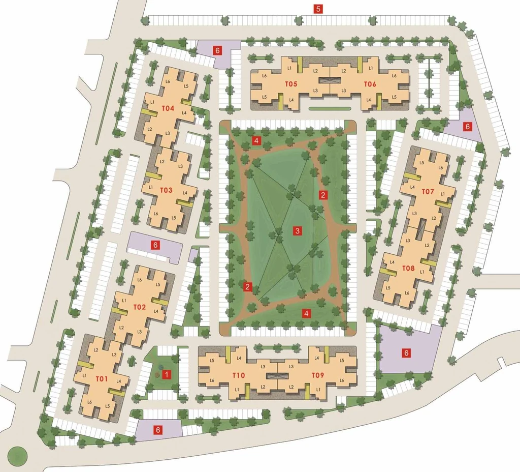 Project Image of 2 BHK Flat for Resale in Unitech Uniworld City, New Town - Image 111134