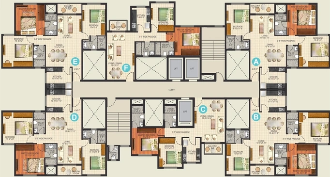 Project Image of 3 BHK Flat for Resale in Ideal Aqua View, Salt Lake - Image 111144