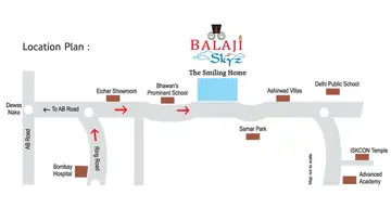 Project Image of 2 BHK Flat for Resale in Shikhar Balaji Skyz Nipania, Indore - Image 111720