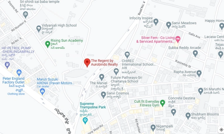 Project Image of 3 BHK Flat for Resale in Aurobindo The Regent, Kondapur - Image 112403