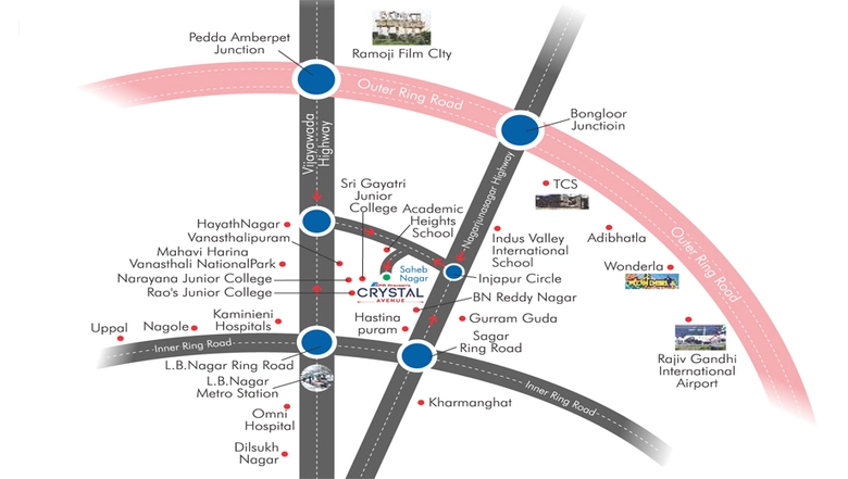 Project Image of 4 BHK House/Villa for Resale in APR Crystal, Hayathnagar - Image 112434