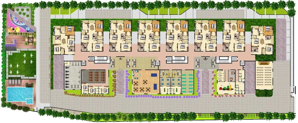 Amenities of 3 BHK Flat for Resale in Vamsiram Westwood, Shaikpet - Image 112454