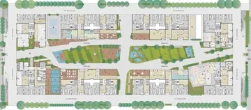 Project Image of 2 BHK Flat for Resale in Rajhans Synfonia Vesu, Surat - Image 112556