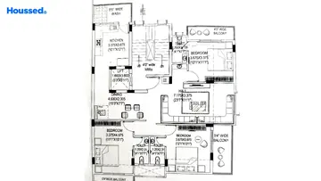 Project Image of 3 BHK Flat for Resale in Pratap Nagar, Nagpur - Image 113336