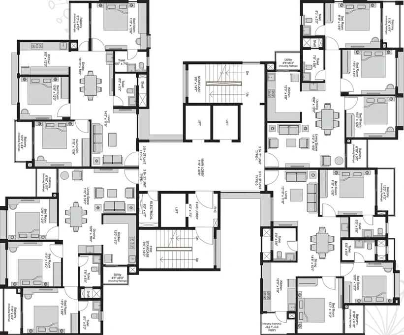Project Image of 2 BHK Flat for Resale in DN Fairytale, Madanpur - Image 113316