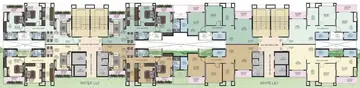 Project Image of 4 BHK Flat for Resale in Nahar White Lily Water Lily Chandivali, Mumbai - Image 113742