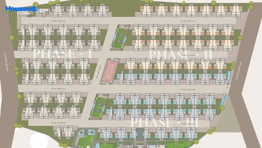 Sample Apartment of 4 BHK House/Villa for Resale in Raamah Serene County, Kalali - Image 114269