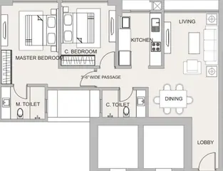 Project Image of 2 BHK Flat for Resale in Sheth 72 West Andheri West, Mumbai - Image 114579