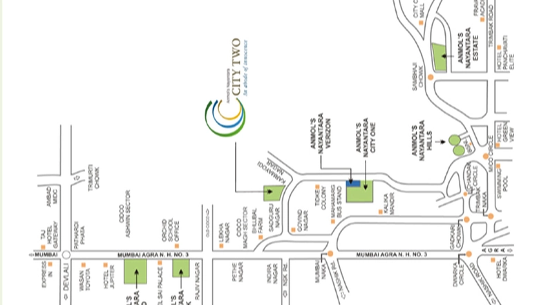 Project Image of 3 BHK Flat for Resale in Anmol Nayantara City Two Phase 2, Govind Nagar - Image 114731