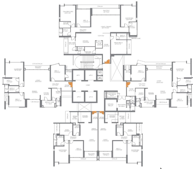 Project Image of 3 BHK Flat for Resale in Radius Imperial Heights, Goregaon West - Image 114820