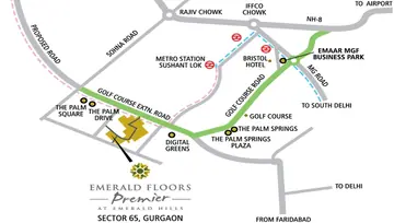 Project Image of 3 BHK Flat for Rent in Emaar Floors Premier Sector 65, Gurgaon - Image 116418