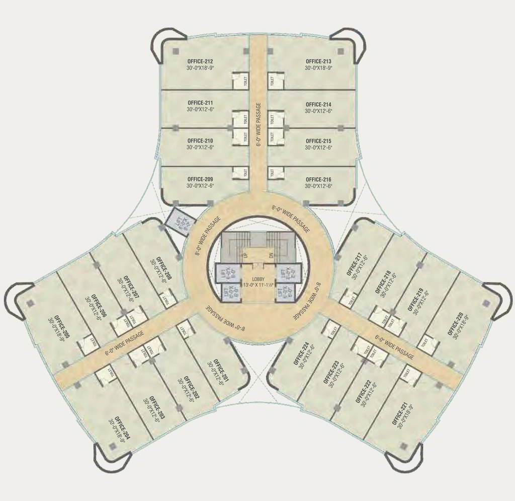 Project Image of Office Space for Resale in K10 Grand, Subhanpura - Image 116750