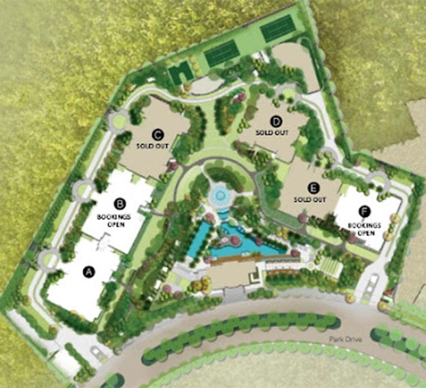 Project Image of 3 BHK Semi-Furnished Flat for Rent in DLF The Crest, Sector 54 - Image 117117
