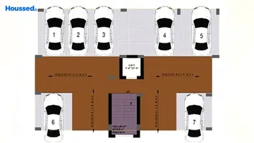 Master Plan of 3 BHK Flat for Resale in Kanke, Ranchi - Image 3102